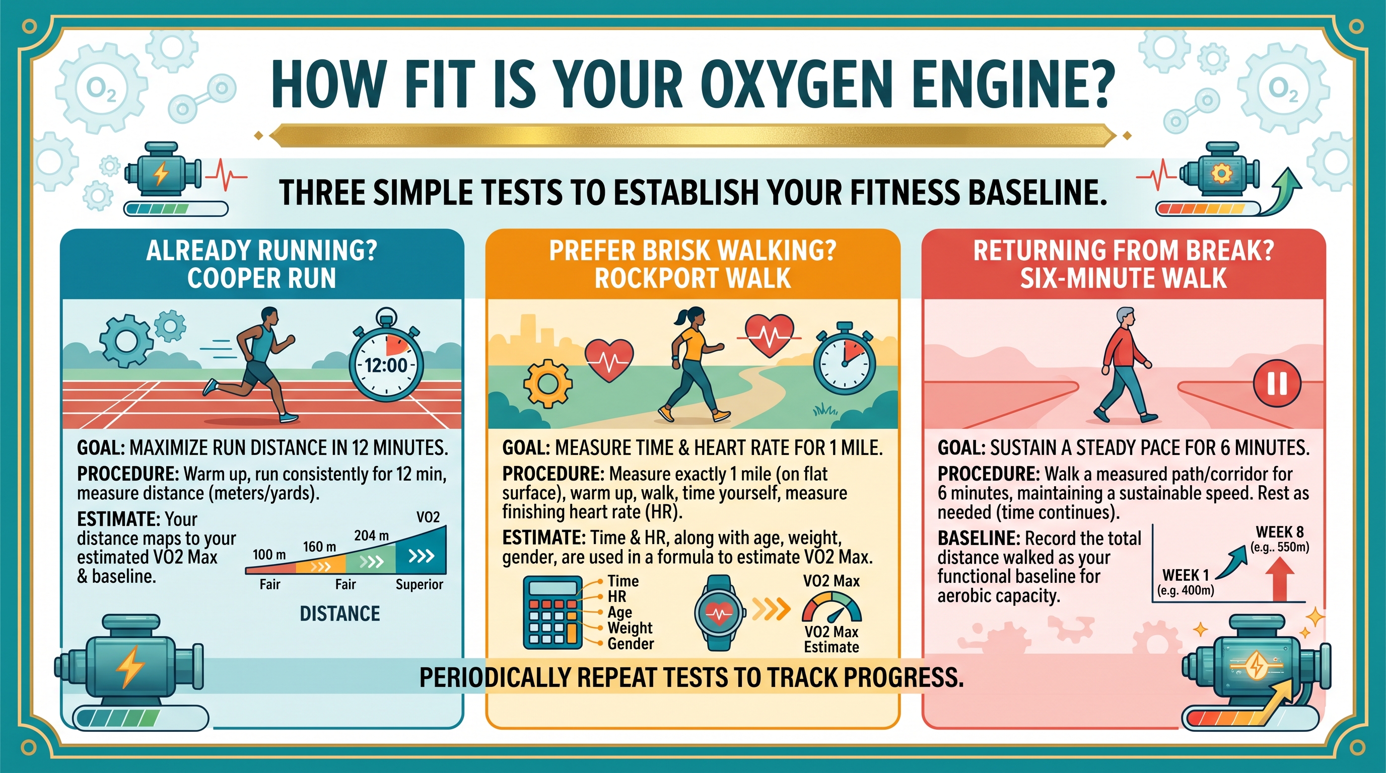 How Fit is Your Oxygen Engine?